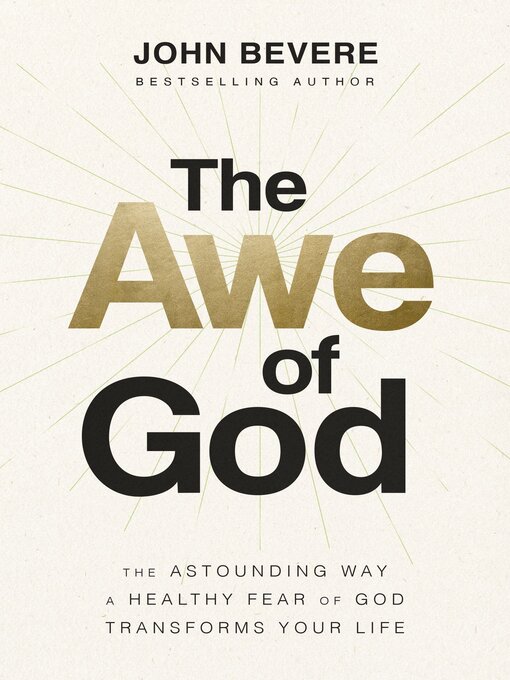 Title details for The Awe of God by John Bevere - Wait list